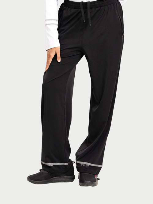 NisaFit Flex Straight Pant with toggle