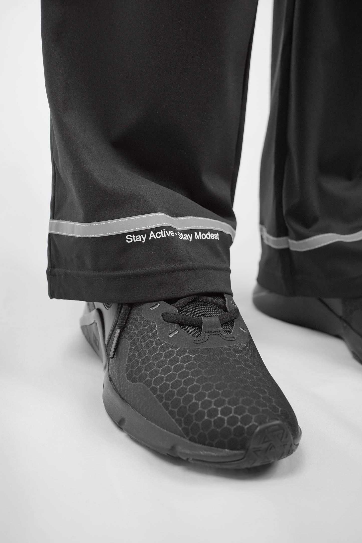 NisaFit Performance Wide-Leg Pants – Black