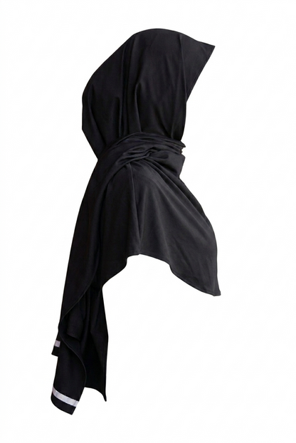 Nisafit Performance Active Hijab – Black