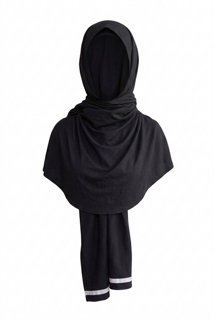 Nisafit Performance Active Hijab – Black