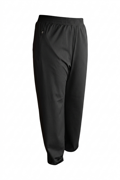 Nisafit Performance Wide-Leg Pants – Black